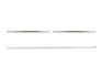 FORD MUSTANG 1970 BAGUETTES CHROME SUR PANNEAU DE FEUX ARRIERE Taillamp panel molding SCOTT DRAKE D0ZZ-63423A82/4