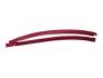 FORD MUSTANG 1970 PAIRE DE QUARTS QUART DE JOINT DE BORDURE DE TRANCHE ROUGE VERMILLION quarter pillar windlace vermillion SCOTT DRAKE D0ZZ-6531290-VE