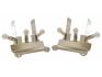 FORD MUSTANG 1970 SUPPORT D AMPOULE DE FEUX ARRIERE Taillamp 3 Bulb Inserts pair SCOTT DRAKE D0ZZ-STL-13400
