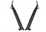 FORD MUSTANG 1971-1973 FASTBACK MOULURES DE PILLIER DE PARE BRISE NOIR windshield Pillar Moldings black SCOTT DRAKE D1ZZ-6303598-9B