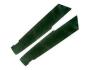 FORD MUSTANG 1971-1973 FASTBACK SPORTSROOF COTE DE CIEL DE TOIT VERT FONCE Headliner Trim Side Panels Dark Green SCOTT DRAKE D1ZZ-63520189DG