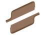 FORD MUSTANG 1971-1972 COUPE ET FASTBACK PARE SOLEIL GINGEMBRE Sun Visor Ginger SCOTT DRAKE D1ZZ-6504104-GI