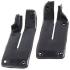 FORD MUSTANG 1971-1973 COUPE CABRIOLET FASTBACK JOINTS DE CHASSI A FENETRES ARRIERE Quarter Window to body seal pair SCOTT DRAKE D1ZZ-6528182-3B