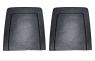 FORD MUSTANG 1972-1973 PAIRE ARRIERES DE PANNEAUX DE SIEGES STANDARD DELUXE NOIR Seat back panels standards deluxe black pair SCOTT DRAKE D2ZZ-6560762