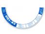 FORD MUSTANG 1972-1973 351 4V REGULAR FUEL AUTOCOLLANT MOTEUR DE FILTRE A AIR Air cleaner decal SCOTT DRAKE DF-256