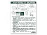 FORD MUSTANG 1971-1972 Coupe jack instructions regular wheel late 1971-1972 SCOTT DRAKE DF-413