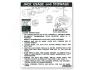 FORD MUSTANG 1973 CABRIOLET jack instructions convertible SCOTT DRAKE DF-465