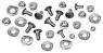 FORD MUSTANG 1965-1968 VIS DE PARE CHOC bumper bolt kit MUSCLECAR GT 3636B