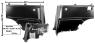 FORD MUSTANG 1964-1966 FASTBACK trim panel assy quarter f/b 2pc/set MUSCLECAR GT M3548J
