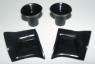 FORD MUSTANG 1983-1993 CABRIOLET convertible top latch catches & guides DANIEL CARPENTER E3ZZ-7653480