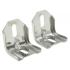 FORD MUSTANG 1983-1993 headlight panel support brackets polished stainless DANIEL CARPENTER E3ZZ-8455-S