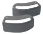 FORD MUSTANG 1985-1989 CABRIOLET convertible seat belt bezels DANIEL CARPENTER E5ZZ-7660230