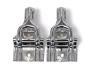 FORD MUSTANG 1985-1993 PAIRE DE SUPPORTS DE RADIATEUR 5.0 INOX 5.0 Radiator brackets stainless SCOTT DRAKE E7SZ-8A193-S