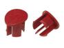 FORD MUSTANG 1987-1993 PLUGS POUR ACCOUDOIRS ROUGE DROIT Arm rest plugs red right SCOTT DRAKE E7ZZ-6124056-RD