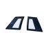 FORD MUSTANG 1987-1993 coupe quarter windows (nay) DANIEL CARPENTER E7ZZ-6629710