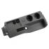 FORD MUSTANG 1987-1993 console cup holder panell - smoke gray DANIEL CARPENTER E8ZZ-6104490-SH