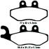 EBC HH PLAQUETTES AVANT SFA353HH PIAGGIO X8 125 2004-2007