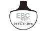 EBC HH PLAQUETTES AVANT FA094HH HARLEY DAVIDSON 1340 FLHTC ELECTRA GLIDE CLASSIC 1987-1998