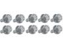 FORD MUSTANG 1967-1973 V8 390 427 428 KIT DE VIS CACHE CULBUTEURS valve cover bolt set SCOTT DRAKE VCB-B8AE-339