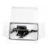 FORD MUSTANG 1994-2004 grille emblem & bracket assy - black chrome DANIEL CARPENTER F4ZZ-8224-BC
