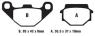 EBC HH PLAQUETTES FA067HH DINLI DL 450 RS (dl901) 2006-2009