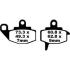 EBC R PLAQUETTES FA130R SINTERE KLR 650 1987-1989