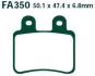EBC PLAQUETTES ARRIERE 1223 FA350 YAMAHA XT X 125 Supermotard 2005-2011