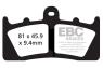 EBC HH PLAQUETTES AVANT FA613HH BMW K 1600 GT 2011-2018