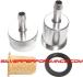 1 FILTRE A ESSENCE CARBURANT  6mm lavable en Aluminium Mate