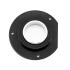 FORD MUSTANG 1965-1966 SUPPORT DE COLONNE DE DIRECTION SUR PARE FEU Flaming River Steering Column Mounts FR20101M5BK