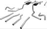 CHEVROLET V8 ET GMC V8 1967-1972 C10 C15 1/2 LIGNE D ECHAPPEMENT ACIER INOXYDABLE X-member Back Amt 409s FLOWMASTER 817654