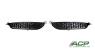 FORD MUSTANG 1971-1973 PAIRE DE GRILLE D ECOPES DE CAPOT hood air scoop grille, pair ACP FM-BH030B D1ZZ-16A624/25A 