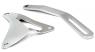 FORD MUSTANG 1965-1969 V8 289 302 SET DE SUPPORTS D ALTERNATEUR CHROME alternator bracket 289 302 351 w 2 pcs chrome ACP FM-EA013 C5ZZ-10145/51-K
