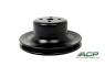 FORD MUSTANG 1965-1967 V8 289 POULIE DE POMPE A EAU NOIR SIMPLE GORGE water pump pulley, single groove, black (6 1/16 inch od) ACP FM-EP002 C5AZ-8509-J