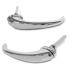 FORD PICKUP F1 F2 F3 F4 1948-1952 POIGNEE DE PORTE EXTERIEUR Outside Door Handle Chrome Pair ACP FP-BD010 7C-8122614
