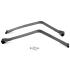 FORD F100 F100 1953-1955 Fuel Tank Straps For Side-Mount Tank Black Pair  ACP FP-EG028AS TAAA-9054-A