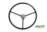 FORD PICKUP 1961-1970 steering wheel only, 3 spoke, black ACP FP-ES018 C3DZ-3600-A 