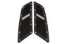FORD MUSTANG 2015- Black Hood Scoop Inserts   DRAKE MUSCLE CARS FR3Z-16C630-BK