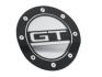 FORD MUSTANG 2015-2023 Gt Blk/silver Fuel Door  DRAKE MUSCLE CARS FR3Z-6640526-GB