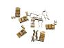 FORD MUSTANG 1964-1968 KIT DE FUSIBLES fuse block repair kit SCOTT DRAKE FUSE CLIPS