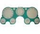 1967-1972 Holley Classic Trucks DASH BEZEL LENS w/o TACH w/GAUGES H6049-67