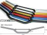 GUIDON MOYEN ALU AVEC BARRE DE RENFORT POUR CROSS OU MOTO STREET 22,2MM* HBM03SL