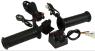 POIGNEES CHAUFFANTES AVEC VARIATEUR 22mm/25mm*HEATGRPADJ