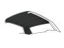 FORD THUNDERBIRD 1961-1963 HARDTOP INTERIEUR DE TOIT NOIR Hardtop Headliner Black SCOTT DRAKE HL-FT-2D-61-BK