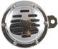 KLAXONS ACIER 12V CHROME AJOURE* HOR12VCHS