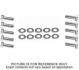 FORD MUSTANG 1968 GT 500 FASTBACK KIT DE BOULONS POUR ADMISSION Intake Manifold Bolt Kits SCOTT DRAKE IMB-S8ME-477