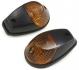 PAIRE DE CLIGNOTANTS RPTITEURS ORIGIN NOIR/FUME* INDFBLKS