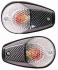 PAIRE DE CLIGNOTANTS RPTITEURS ORIGIN CARBONE/TRANSPARENT* INDFCBNT