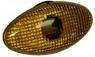 PAIRE DE CLIGNOTANTS RPTITEURS OVALE FUME SMALL* INDFSLSS