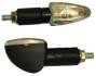 PAIRE DE CLIGNOTANTS LED SPEAR NOIR LONG*